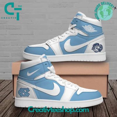 North Carolina Tar Heels Go Hells Air Jordan 1 Sneaker - soulcals.com