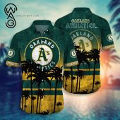Oakland Athletics Baseball Team Combo Hawaiian Shirt And Shorts - Hot Sale 2025