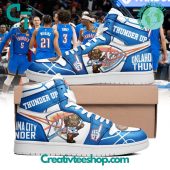 Oklahoma City Thunder Thunder Up Air Jordan 1 Sneaker - demo10
