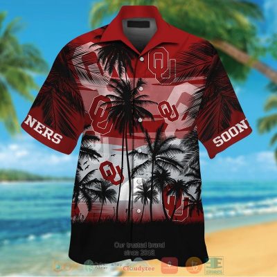 Oklahoma Sooners Tropical Hawaiian Shirt And Shorts - Hot Sale 2025