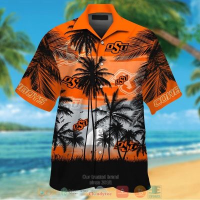 Oklahoma State Cowboys Tropical Hawaiian Shirt And Shorts - Hot Sale 2025