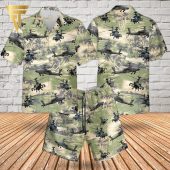 Olive Palm Pattern Us Air Force Army Helicopter All Over Print Hawaiian Shirts And Beach Shorts - Hot Sale 2025