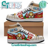 One Piece Straw Hat Pirate Air Jordan 1 Sneaker - demo10