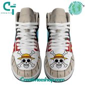 One Piece Straw Hat Pirate Air Jordan 1 Sneaker - demo10