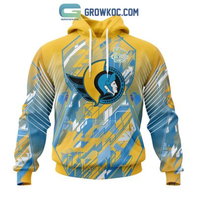 Ottawa Senators NHL Fearless Against Childhood Cancers Hoodie T Shirt