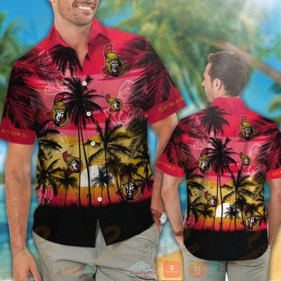 Ottawa Senators Hawaiian Shirt And Shorts - Hot Sale 2025