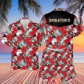 Ottawa Senators Nhl Hibiscus Hawaiian Shirt Shorts.jpg - demo10