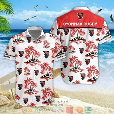 Oyonnax Rugby Hawaiian Shirt, Short - Hot Sale 2025