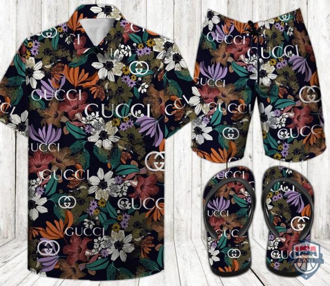 Gucci Set Hawaiian Shirt Beach Short 11 - Hot Sale 2025