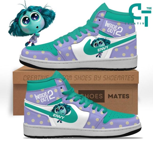 Inside Out 2 Envy Air Jordan 1 Sneaker - soulcals.com