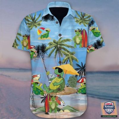 Turtle Beach Holiday Hawaiian Shirt Beach Short - Hot Sale 2025