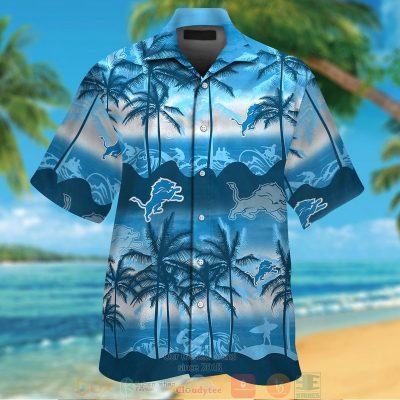 Palm Tree Detroit Lions Hawaii Shirt, Shorts - Hot Sale 2025