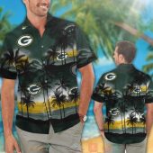 Palm Tree Green Bay Packers Dark Green Hawaii Shirt Shorts 1 768x768 1.jpg - demo10