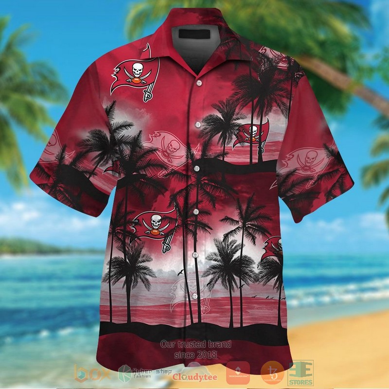 Palm Tree Tampa Bay Buccaneers Dark Red Hawaii Shirt, Shorts - Hot Sale 2025 Palm Tree Tampa Bay Buccaneers Dark Red Hawaii Shirt, Shorts - Hot Sale 2025