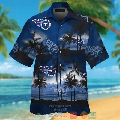 Palm Tree Tennessee Titans Dark Blue Hawaii Shirt, Shorts - Hot Sale 2025