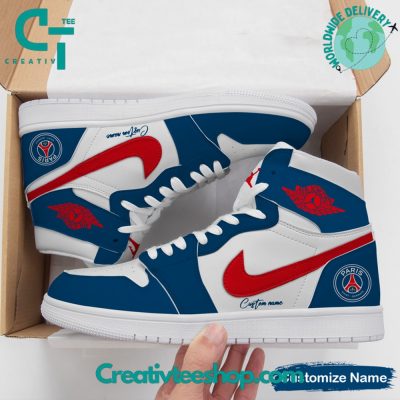 Paris Saint Germain Air Jordan 1 Sneaker - soulcals.com