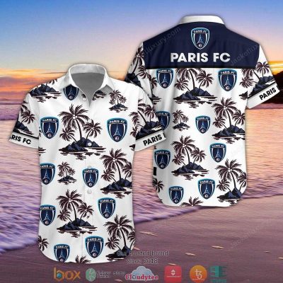 Paris Fc Hawaiian Shirt, Beach Short - Hot Sale 2025