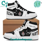 Partizan Belgrade Custom Name Air Jordan 1 Sneaker - soulcals.com