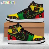 Peace And Love Bob Marley Air Jordan 1 Shoes