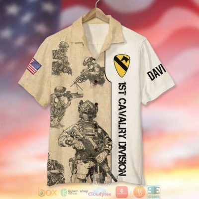 Personalized 1St Cavalry Divison Hawaiian Shirt, Shorts - Hot Sale 2025