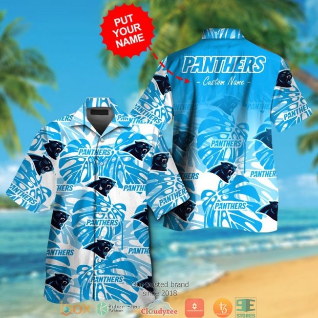 Personalized Carolina Panthers Monstera Deliciosa Hawaiian Shirt, Short - Hot Sale 2025