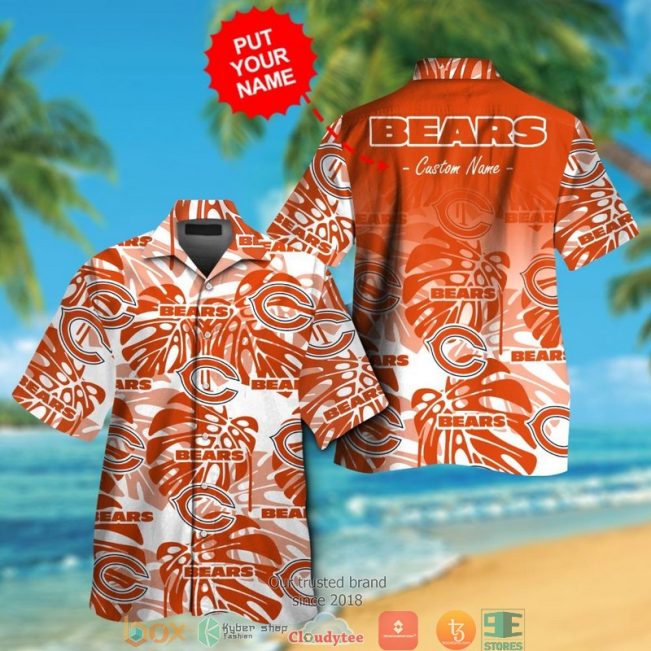 Personalized Chicago Bears Monstera Deliciosa Hawaiian Shirt, Short - Hot Sale 2025