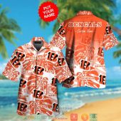 Personalized Cincinnati Bengals Monstera Deliciosa Hawaiian Shirt Short.jpg - demo10