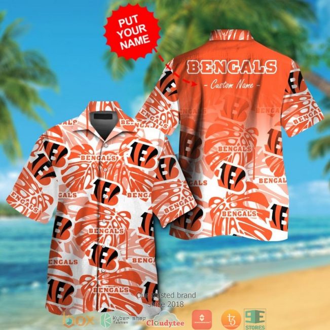 Personalized Cincinnati Bengals Monstera Deliciosa Hawaiian Shirt, Short - Hot Sale 2025