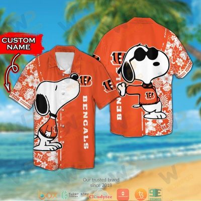Personalized Cincinnati Bengals Snoopy Hawaiian Shirt, Short - Hot Sale 2025