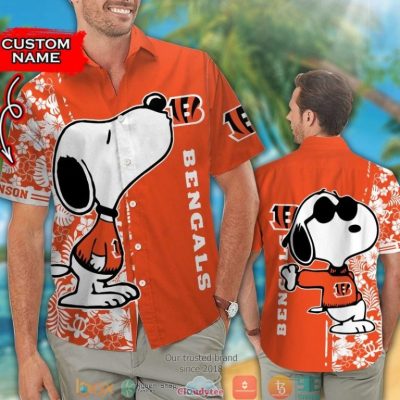 Personalized Cincinnati Bengals Snoopy Hawaiian Shirt, Short - Hot Sale 2025