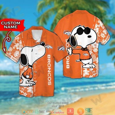 Personalized Denver Broncos Snoopy Hawaiian Shirt, Short - Hot Sale 2025