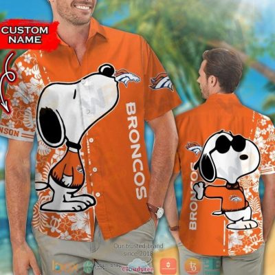 Personalized Denver Broncos Snoopy Hawaiian Shirt, Short - Hot Sale 2025