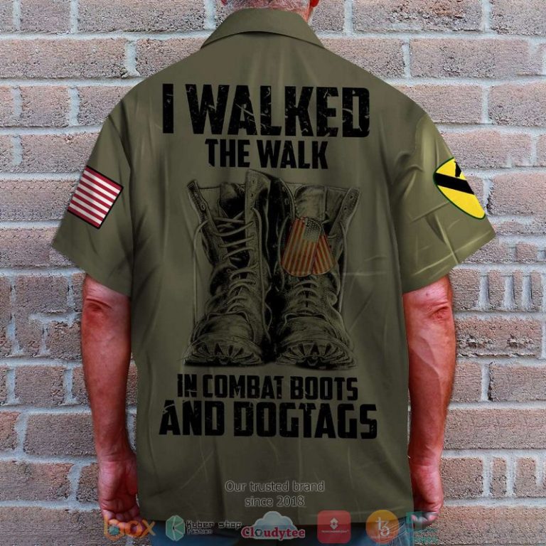Personalized I Walked The Walk Veteran Custom Hawaiian Shirt, Shorts - Hot Sale 2025