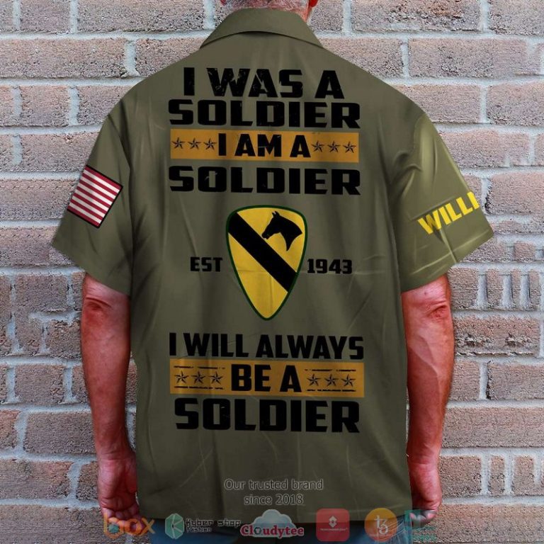 Personalized I Will Always Be A Soldier Veteran Custom Hawaiian Shirt, Shorts - Hot Sale 2025 Personalized I Will Always Be A Soldier Veteran Custom Hawaiian Shirt, Shorts - Hot Sale 2025