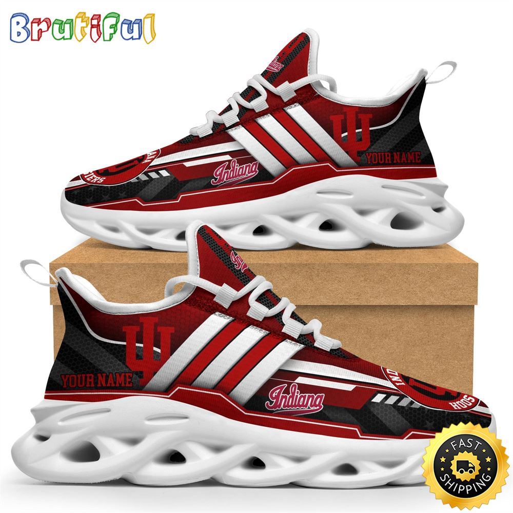 Personalized Indiana Hoosiers Max Soul Shoes Sneakers Elevate Your Every Step