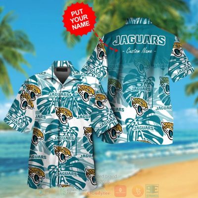 Personalized Jacksonville Jaguars Tropical Plants Custom Hawaiian Shirt And Shorts - Hot Sale 2025