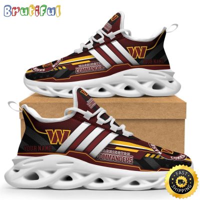 Personalized NFL Washington Commanders Sneaker Max Soul Shoes The Perfect sports Gift For Fans