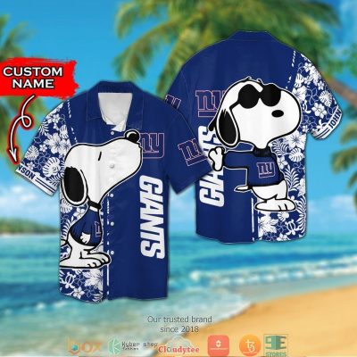Personalized New York Giants Snoopy Hawaiian Shirt, Short - Hot Sale 2025