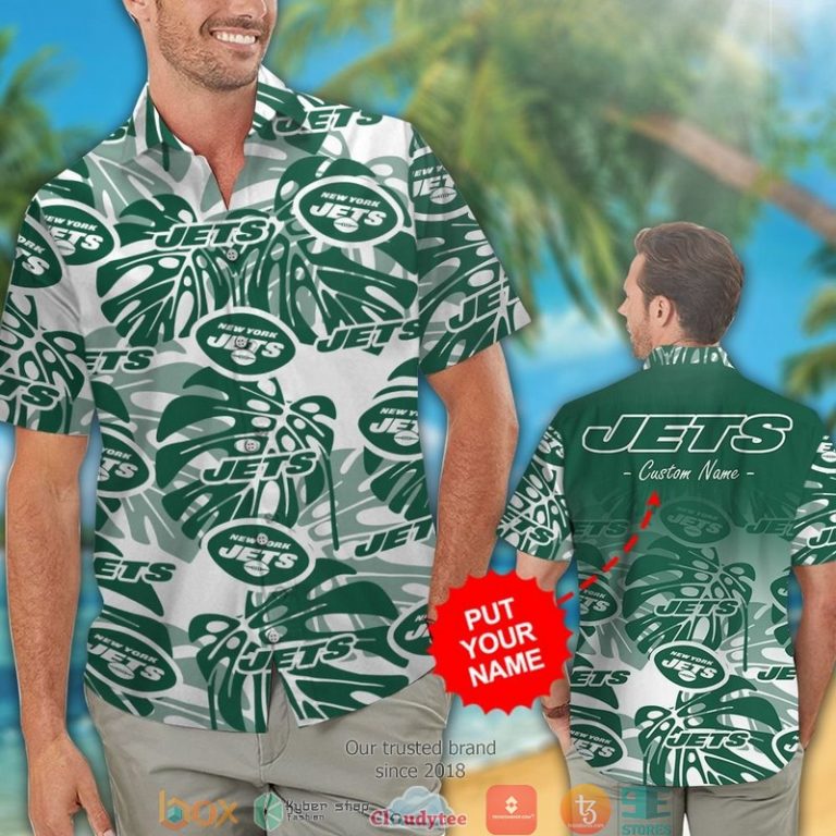 Personalized New York Jets Monstera Deliciosa Hawaiian Shirt, Short - Hot Sale 2025