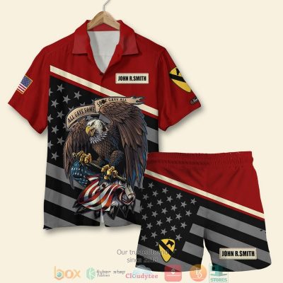Personalized On Fridays We Wear Red Hawaiian Shirt Men Beach Shorts - Hot Sale 2025