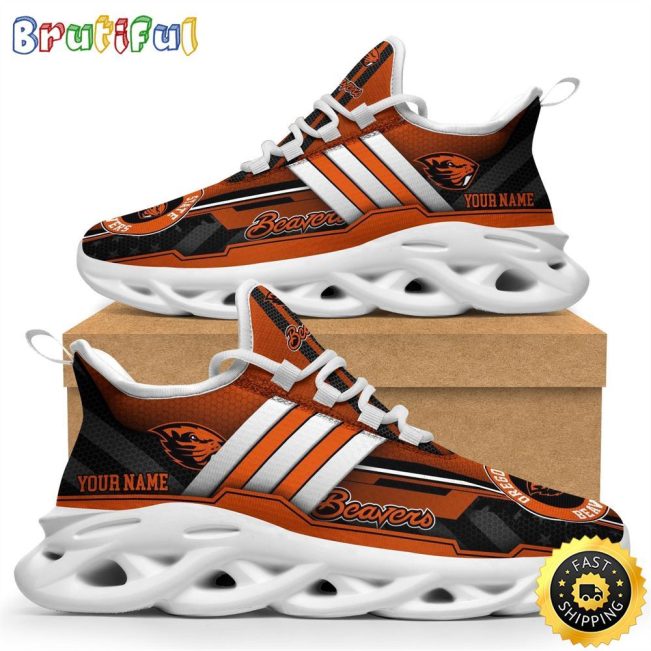 Personalized Oregon State Beavers Max Soul Shoes Sneakers Elevate Your Every Step