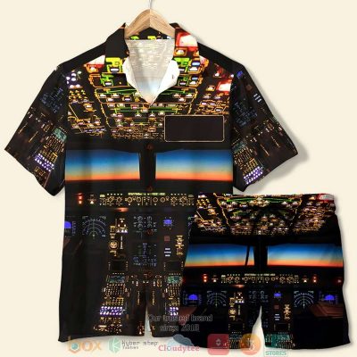 Personalized Pilot Pilot Control Panel Custom Hawaiian Shirt, Shorts - Hot Sale 2025