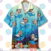 Personalized Scuba Diving Deep Blue Seas Meeting With Shark Custom Photo Hawaiian Shirt Shorts 1 768x768 1.jpg - demo10