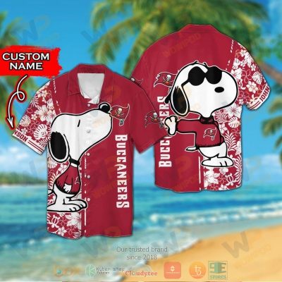 Personalized Snoopy Tampa Bay Buccaneers Custom Hawaiian Shirt And Shorts - Hot Sale 2025