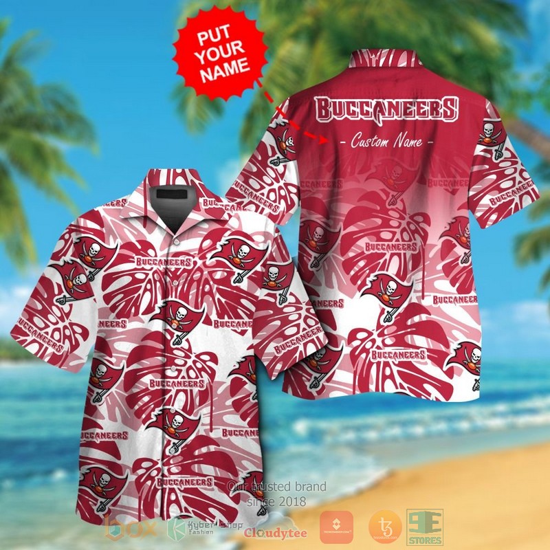 Personalized Tampa Bay Buccaneers Tropical Plants Custom Hawaiian Shirt And Shorts - Hot Sale 2025