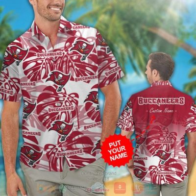 Personalized Tampa Bay Buccaneers Tropical Plants Custom Hawaiian Shirt And Shorts - Hot Sale 2025