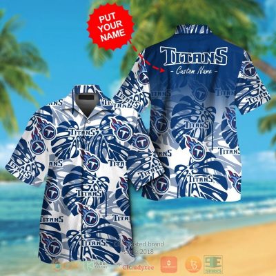 Personalized Tennessee Titans Tropical Plants Custom Hawaiian Shirt And Shorts - Hot Sale 2025