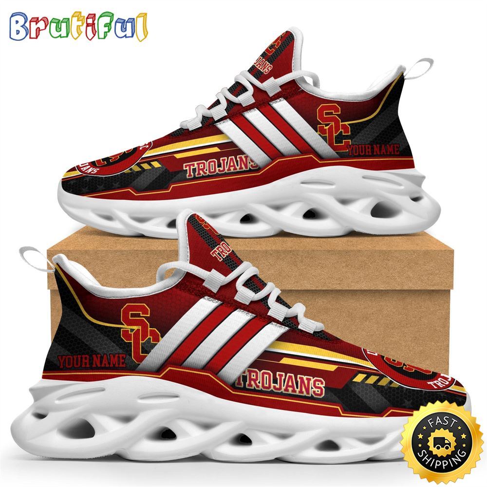 Personalized USC Trojans Max Soul Shoes Sneakers Elevate Your Every Step
