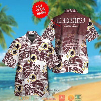 Personalized Washington Redskins Monstera Deliciosa Hawaiian Shirt, Short - Hot Sale 2025