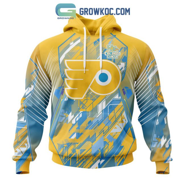 Philadelphia Flyers NHL Fearless Against Childhood Cancers Hoodie T Shirt